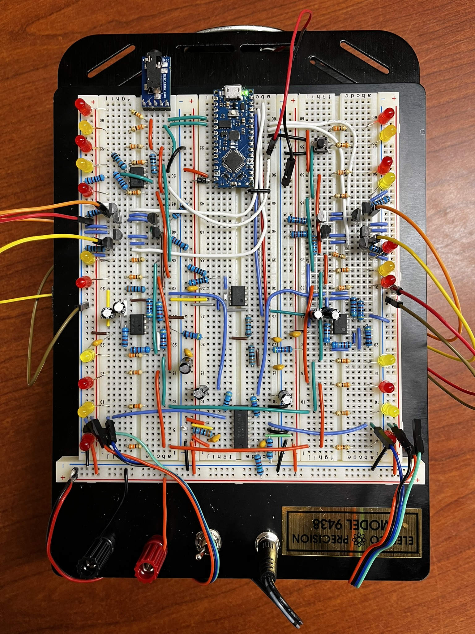 BLDC Controlled Driving Robot wiring